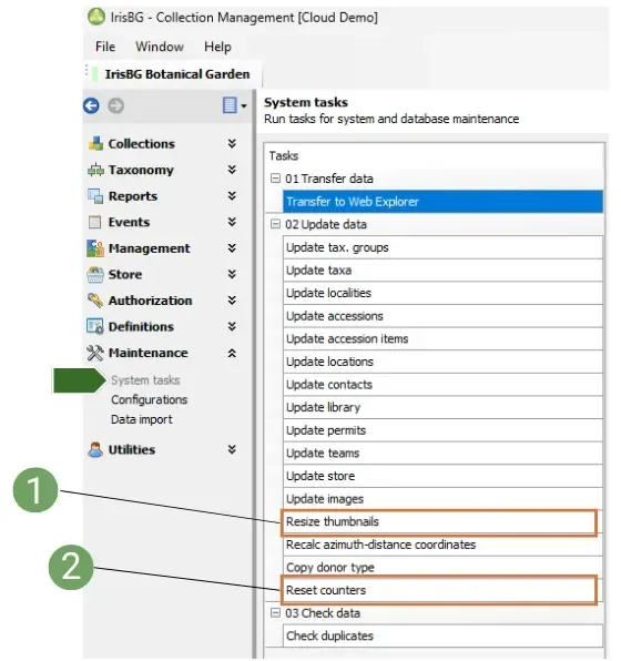 system tasks