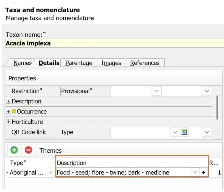 Theme description